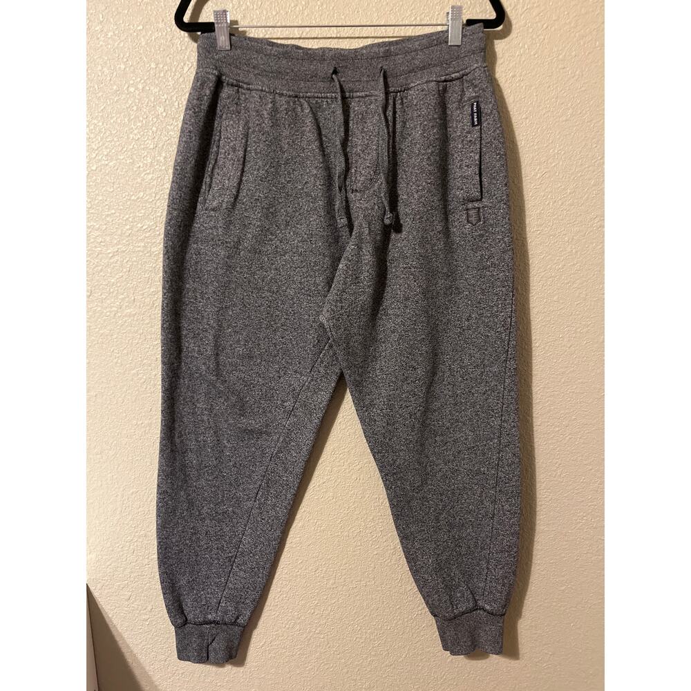 PHAT FARM Men's Sweatpants - Black - Small Hole - Good Condition